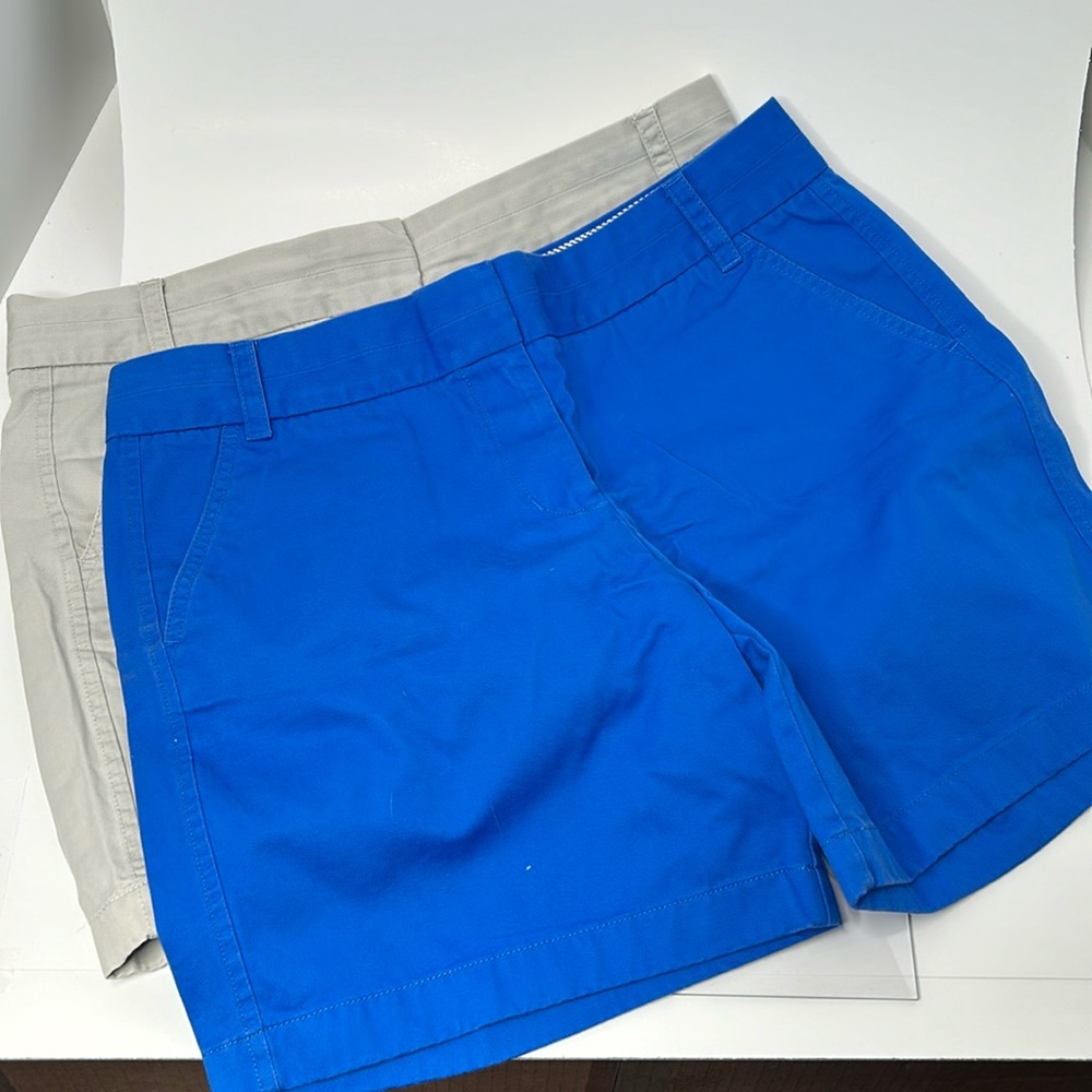 Two pair J Crew chino short 8